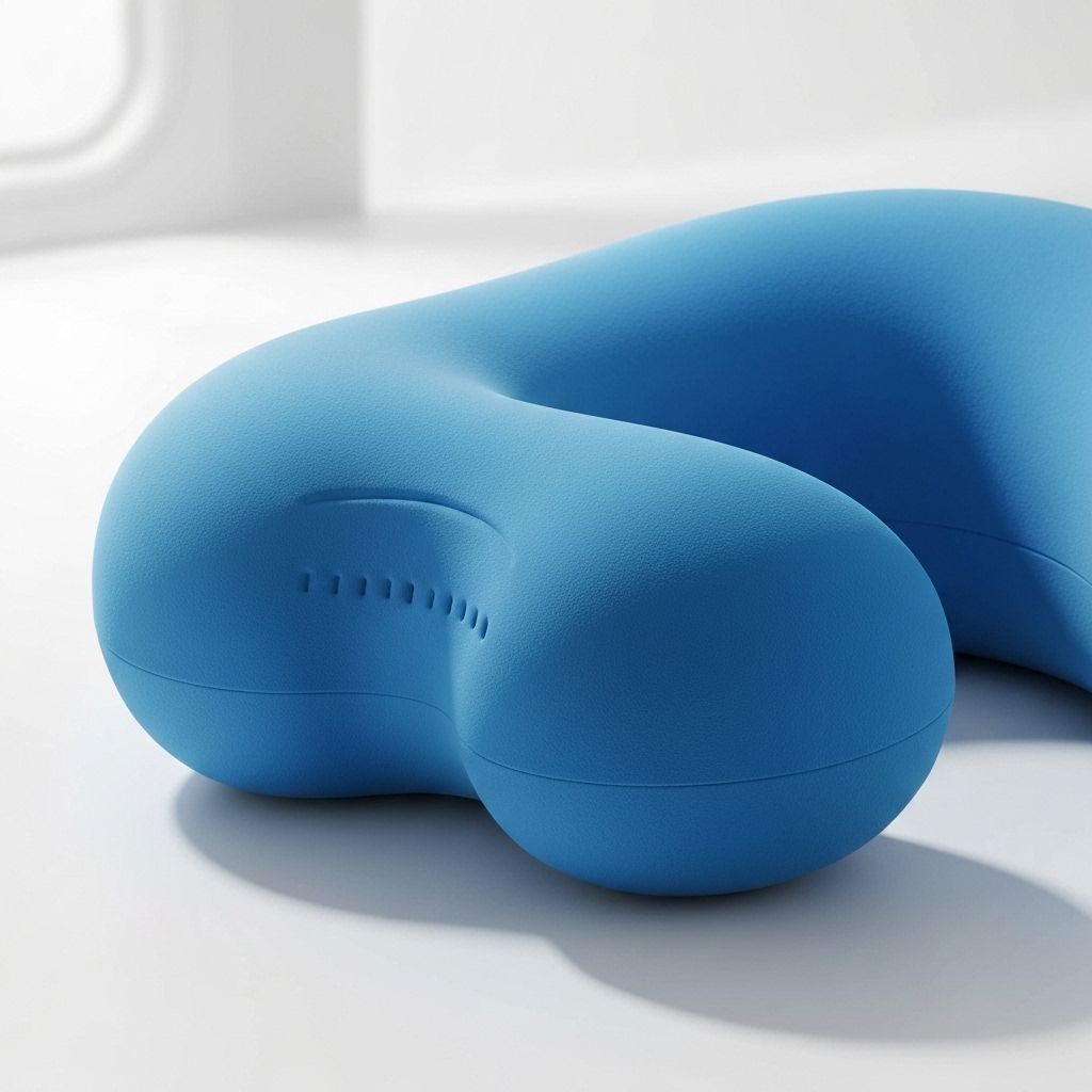 MLVOC Memory Foam Travel Neck Pillow