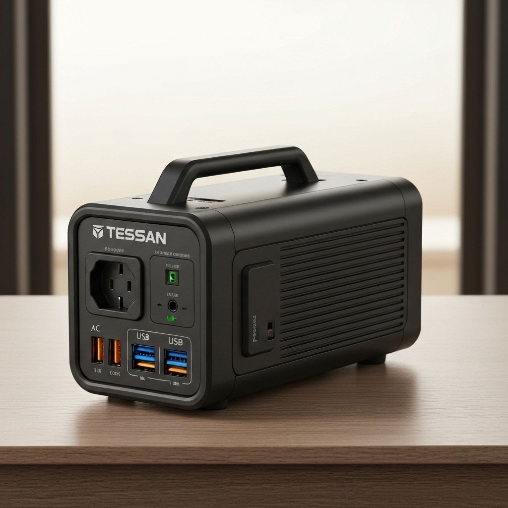TESSAN Portable Power Station 10000mAh