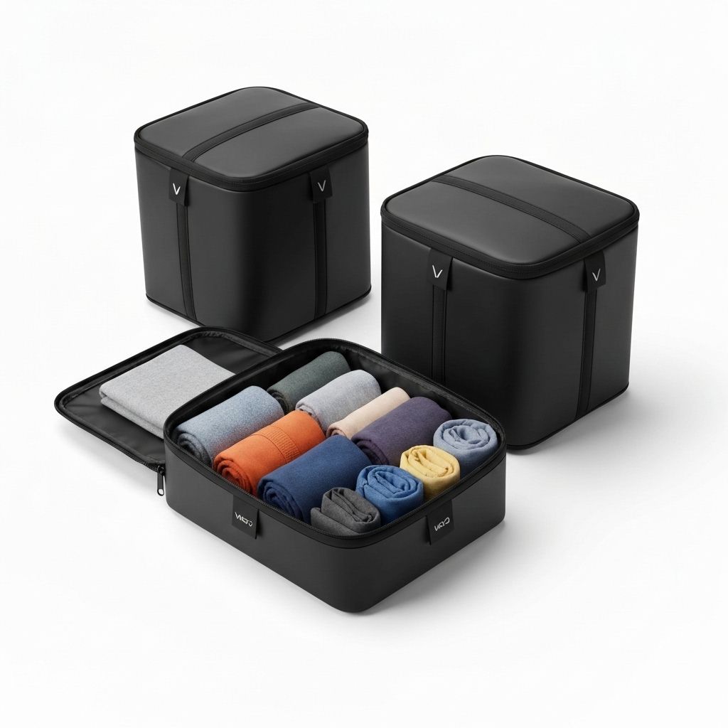 VASCO Compression Packing Cubes for Travel